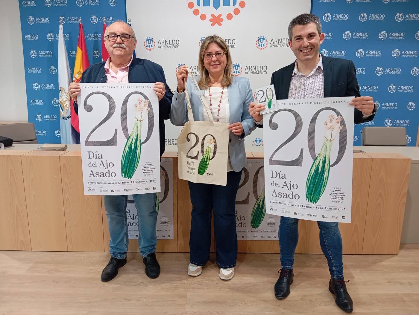 Lee más sobre el artículo Arnedo festeja el Jueves Santo el vigésimo Día del Ajo Asado