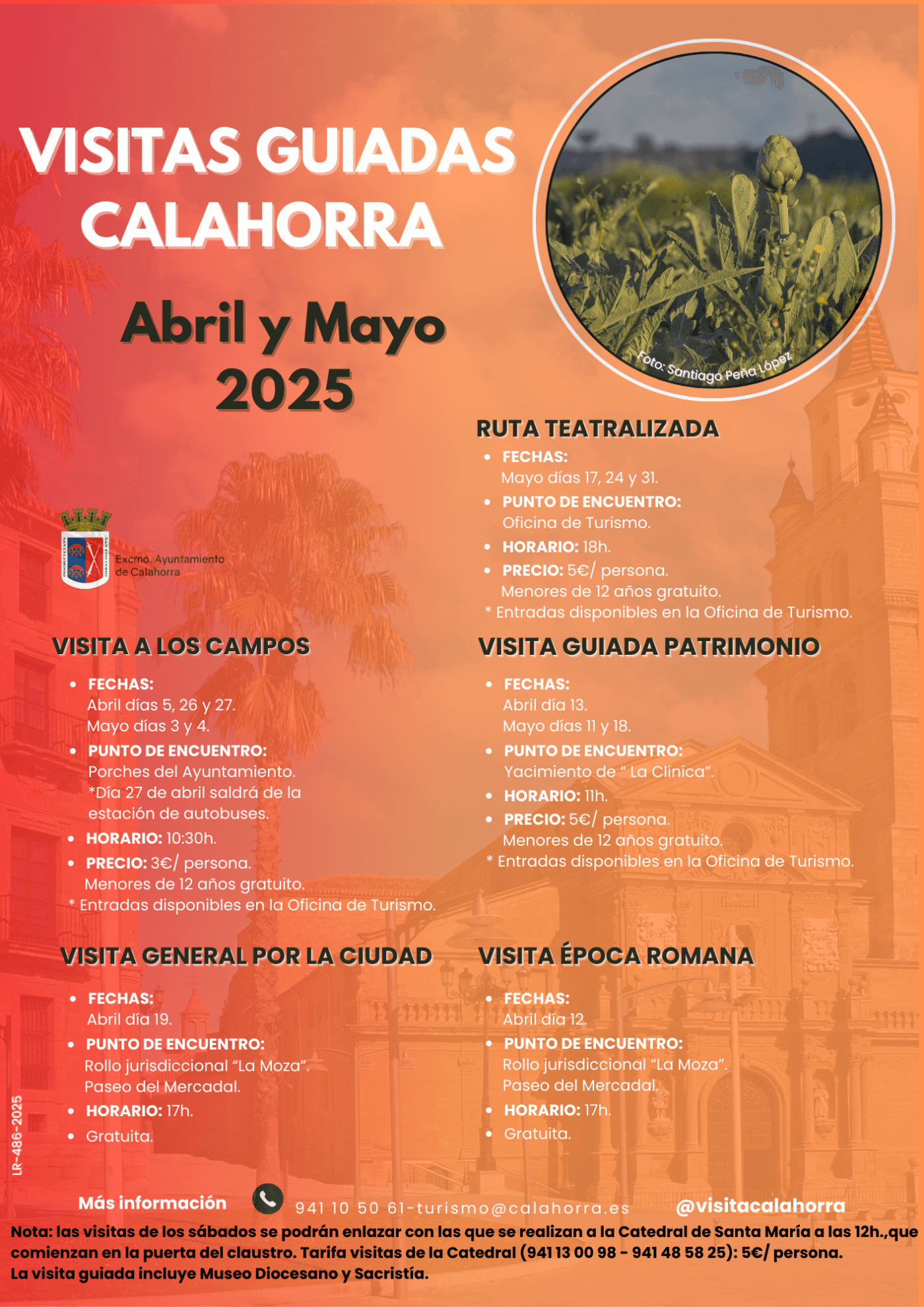 Lee más sobre el artículo El Ayuntamiento de Calahorra recupera en mayo las visitas teatralizadas por el casco antiguo