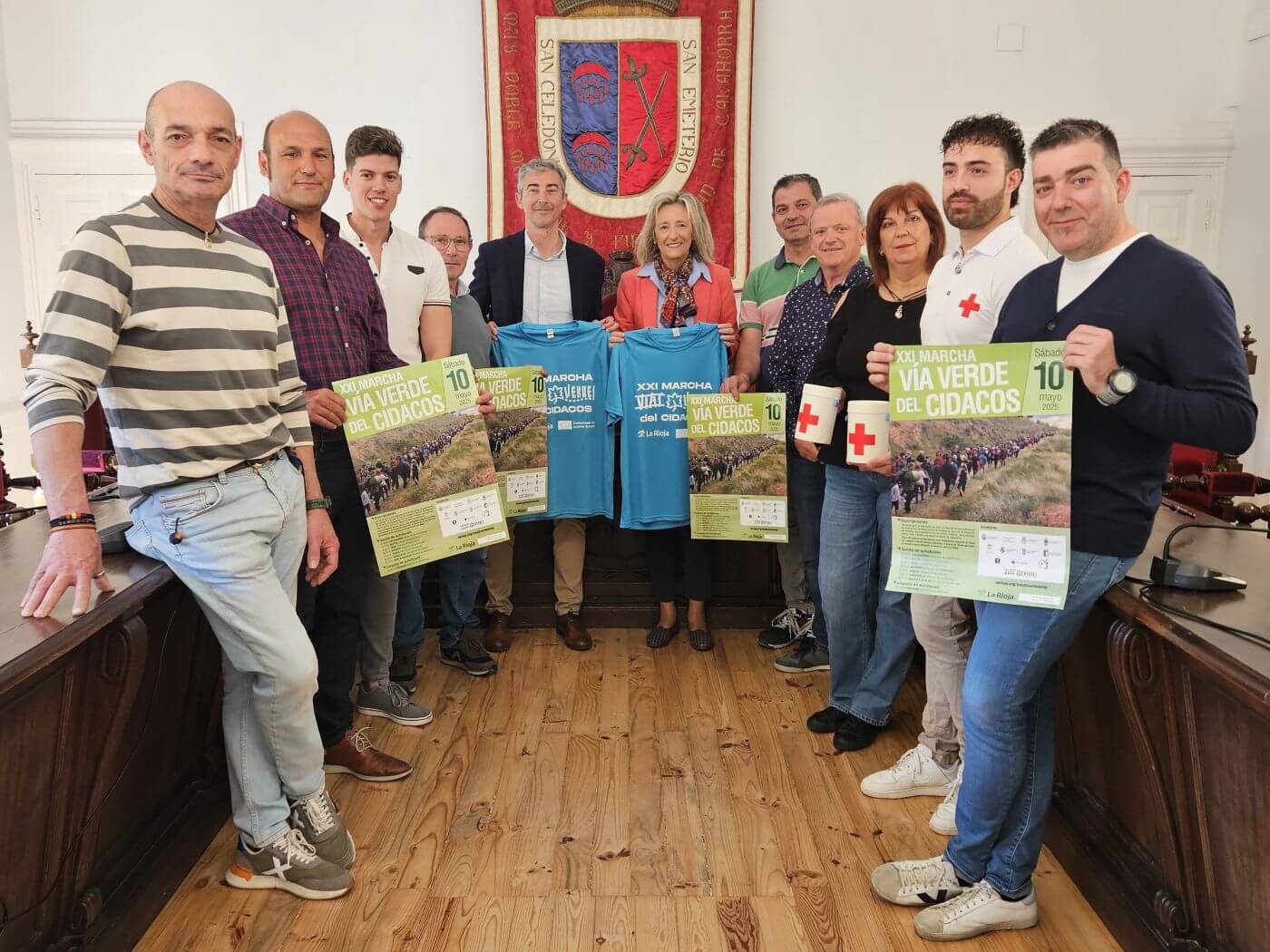 Lee más sobre el artículo La XXI Marcha Vía Verde del Cidacos se celebrará el sábado 10 de mayo, con salida este año desde Préjano
