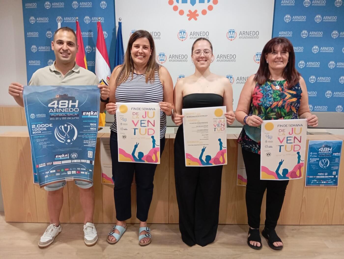 Lee más sobre el artículo El Ayuntamiento de Arnedo retoma el fin de semana de la Juventud de la mano de la nueva junta directiva del Consejo de la Juventud y la nueva asociación 48 horas fútbol sala