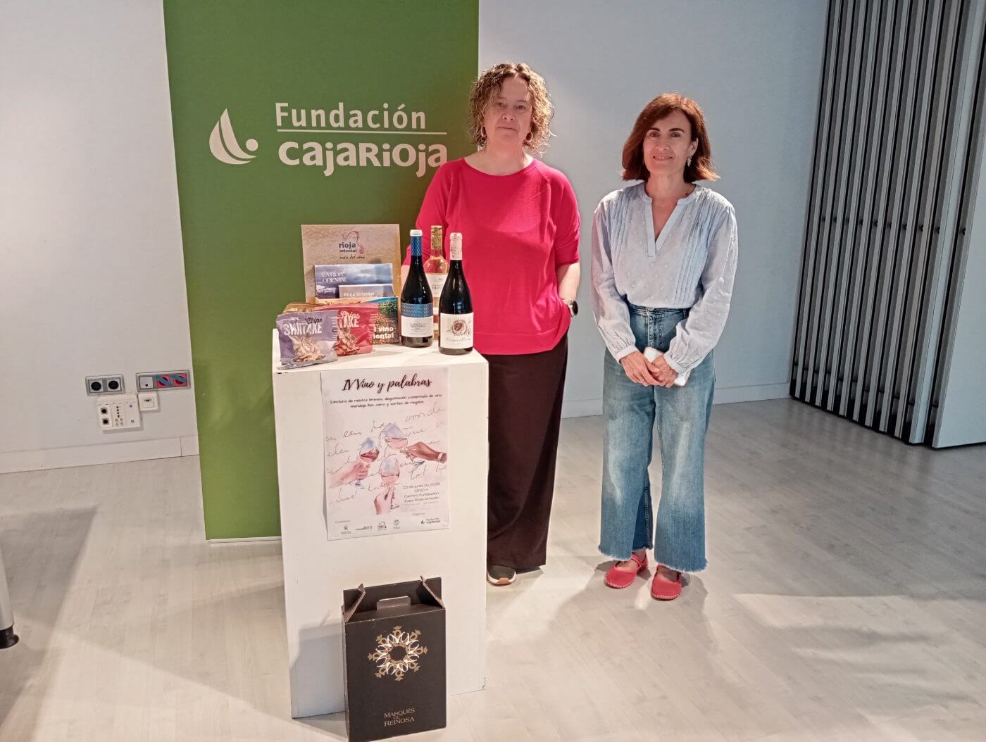 Lee más sobre el artículo El Centro Fundación Caja Rioja Arnedo celebrará el viernes 13 de junio la cuarta edición de ‘Vino y palabras’
