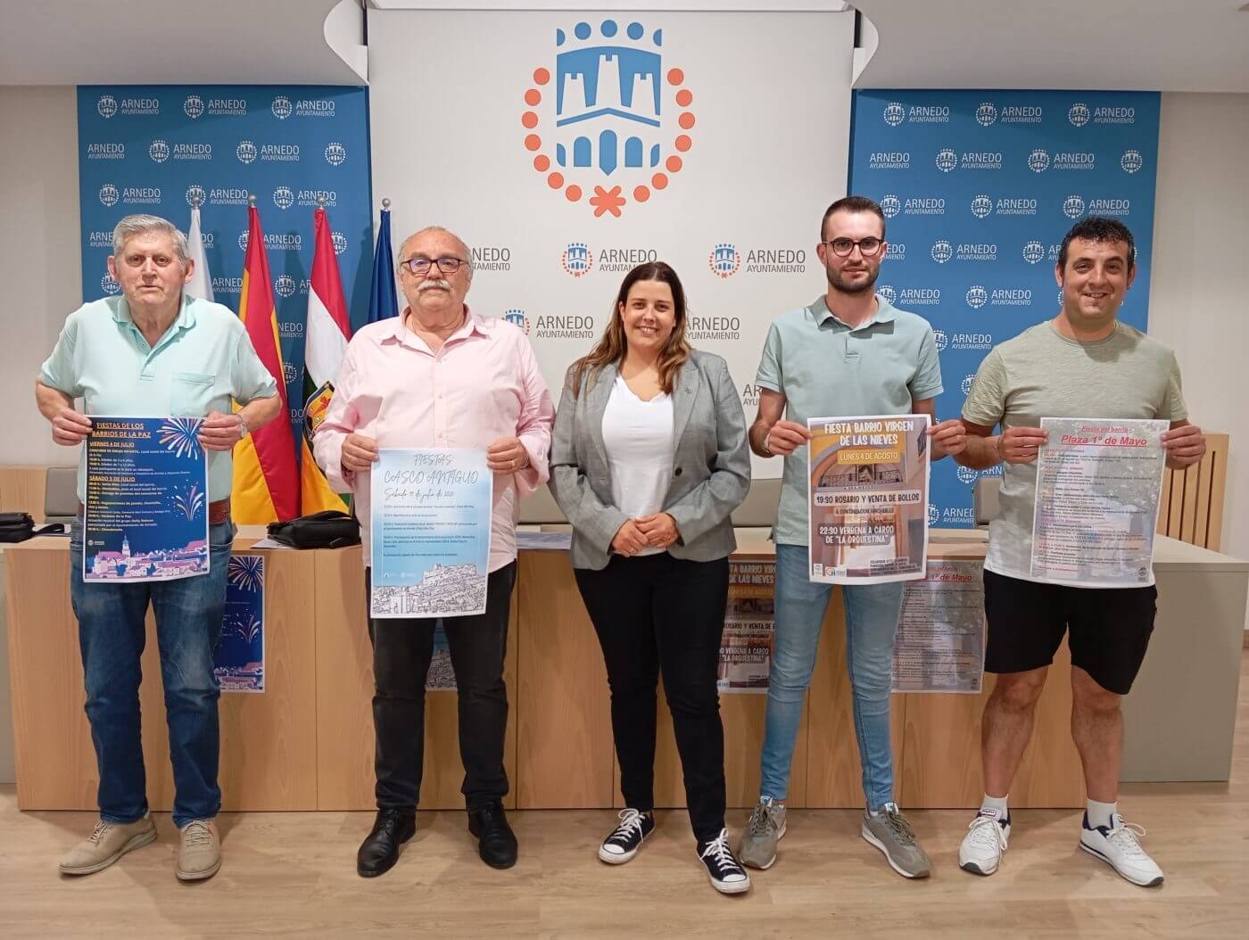 Lee más sobre el artículo Presentados los actos de las fiestas de los barrios de Arnedo
