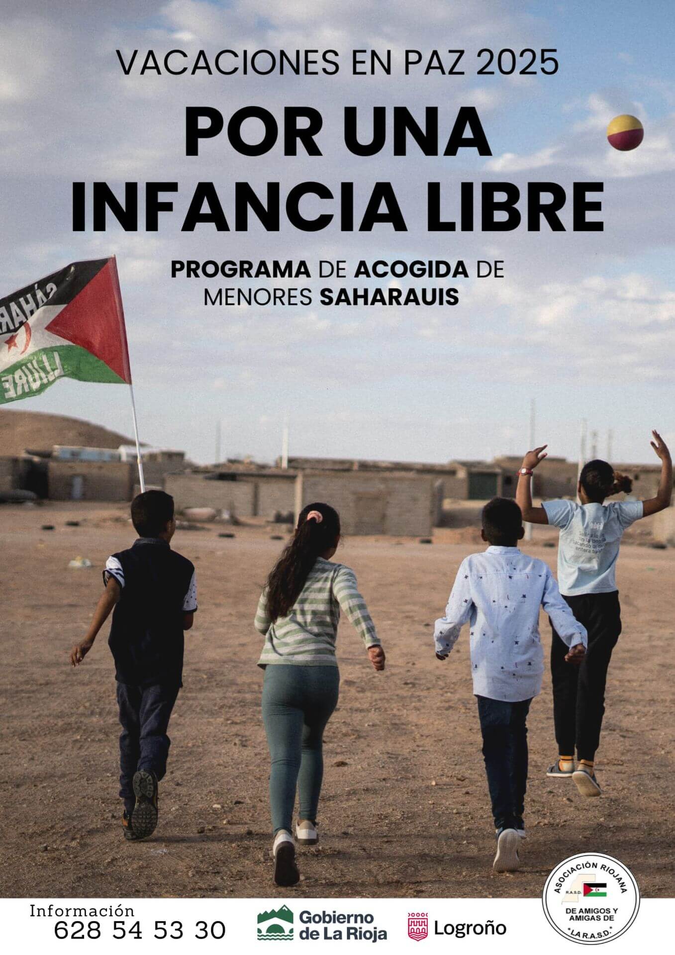 Lee más sobre el artículo El presidente de la Asociación Riojana de Amigos del Sáhara confía en que «en dos o tres días» puedan viajar desde los campamentos de Tinduf los niños del programa «Vacaciones en Paz»