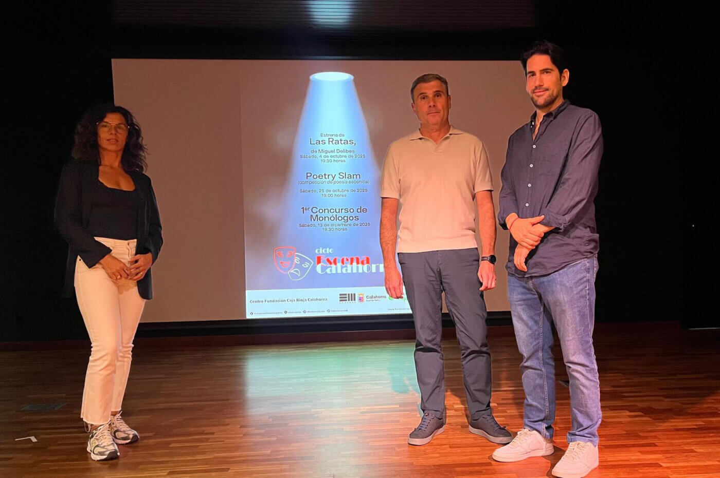 Lee más sobre el artículo La Fundación Cajarioja pone en marcha el ciclo «Escena Calahorra» con teatro, un concurso de monólogos y un ‘poetry slam’