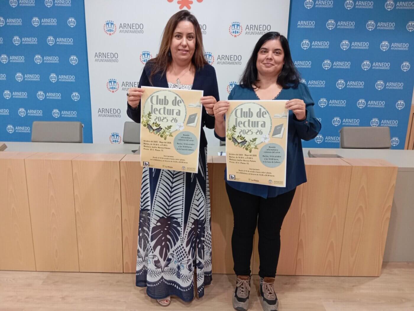 Lee más sobre el artículo El Club de Lectura del Ayuntamiento de Arnedo abre las inscripciones para el curso 2025/2026