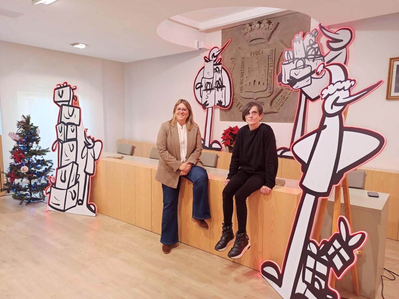 Lee más sobre el artículo Cuatro elementos luminosos señalizarán otras tantas zonas comerciales de Arnedo