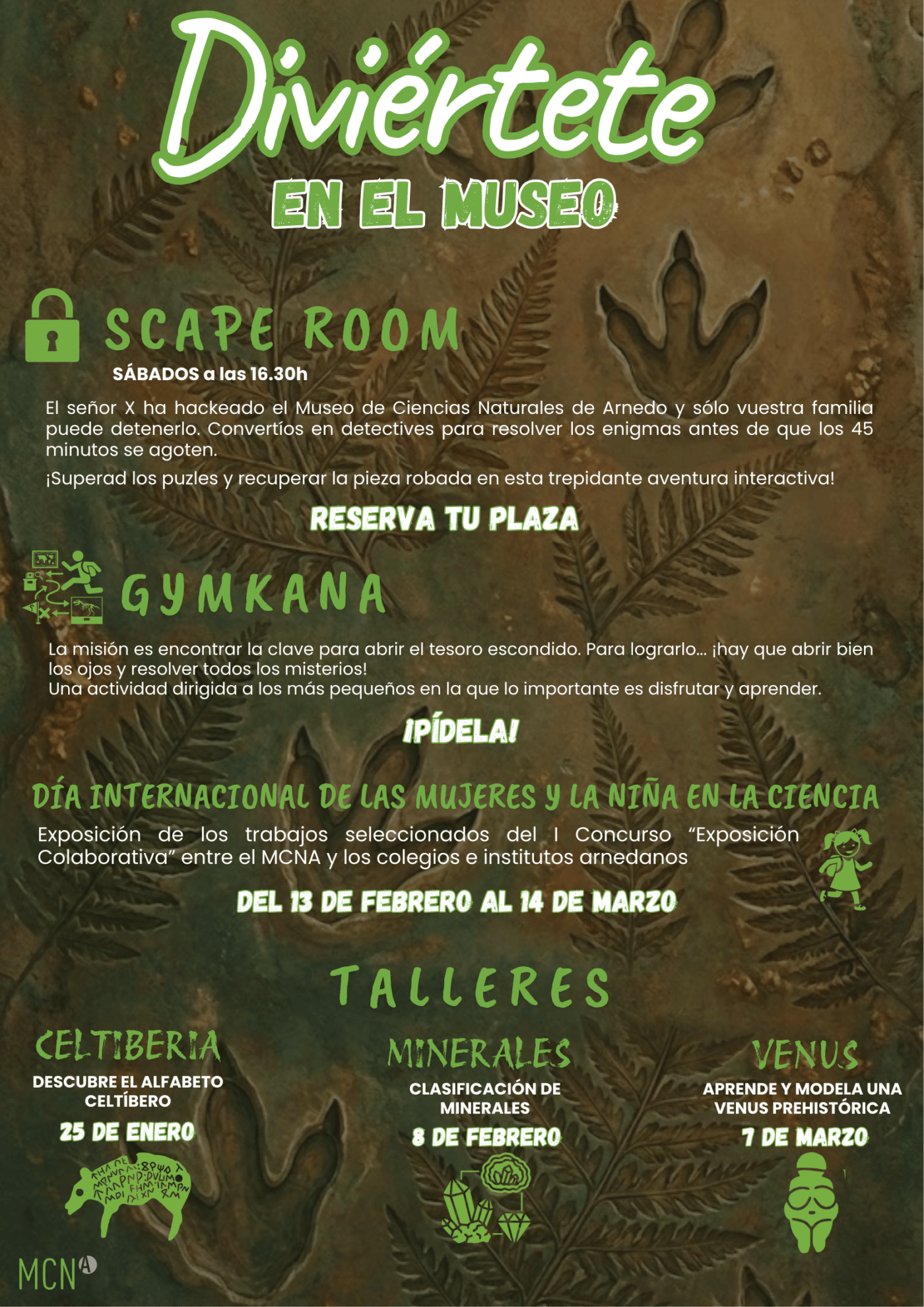 Lee más sobre el artículo El área de Turismo de Arnedo impulsa nuevas actividades para todos los públicos en el Museo de Ciencias Naturales