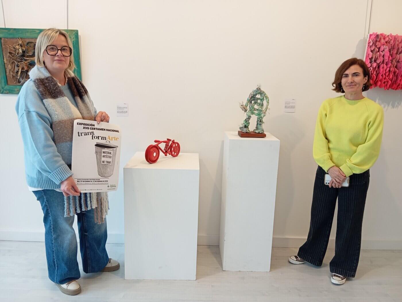 Lee más sobre el artículo El Centro Fundación Caja Rioja de Arnedo abre la exposición del XVII Certamen Nacional TransformArte