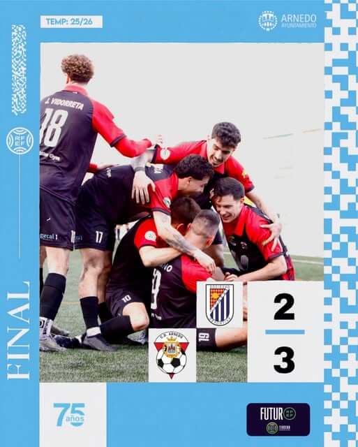 Lee más sobre el artículo El CD Arnedo de Tercera RFEF jugará este domingo 8 de febrero en casa frente al segundo clasificado, la UDL Promesas