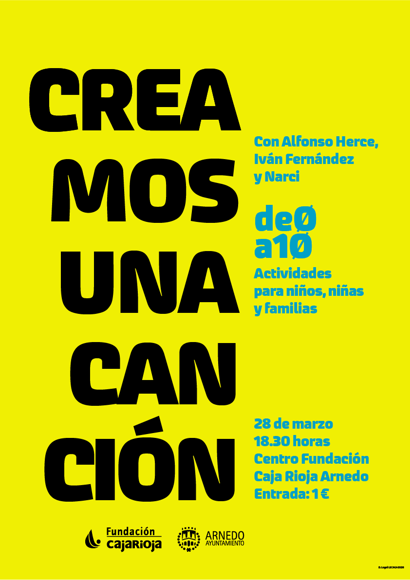 Lee más sobre el artículo El Centro Fundación Caja Rioja de Arnedo abre inscripciones en el taller infantil ‘Creamos una canción’