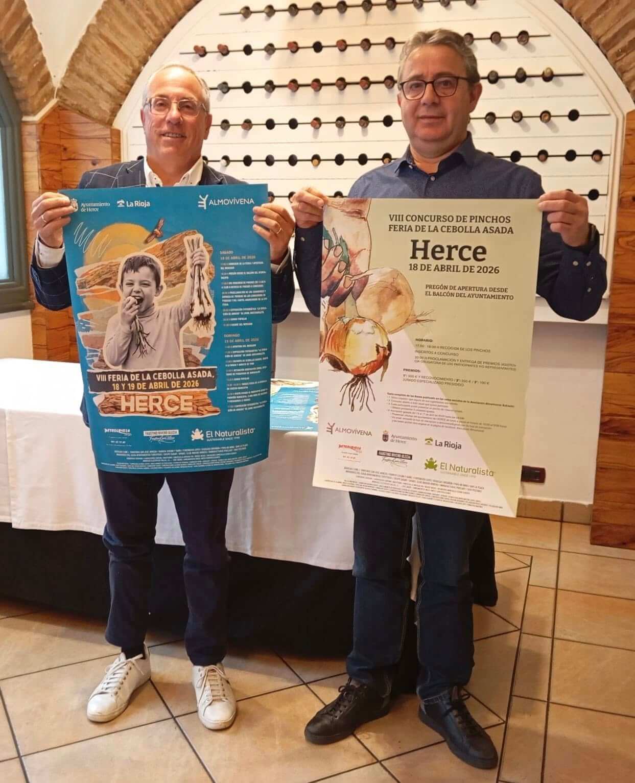 Lee más sobre el artículo Herce celebra la VIII Feria de la Cebolla Asada el fin de semana del 18 y 19 de abril