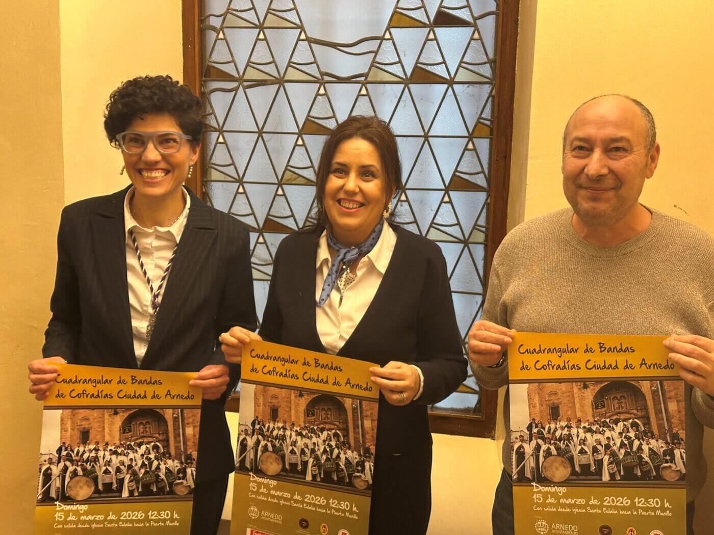 Lee más sobre el artículo I Cuadrangular de Bandas de Cofradías Procesionales en Arnedo