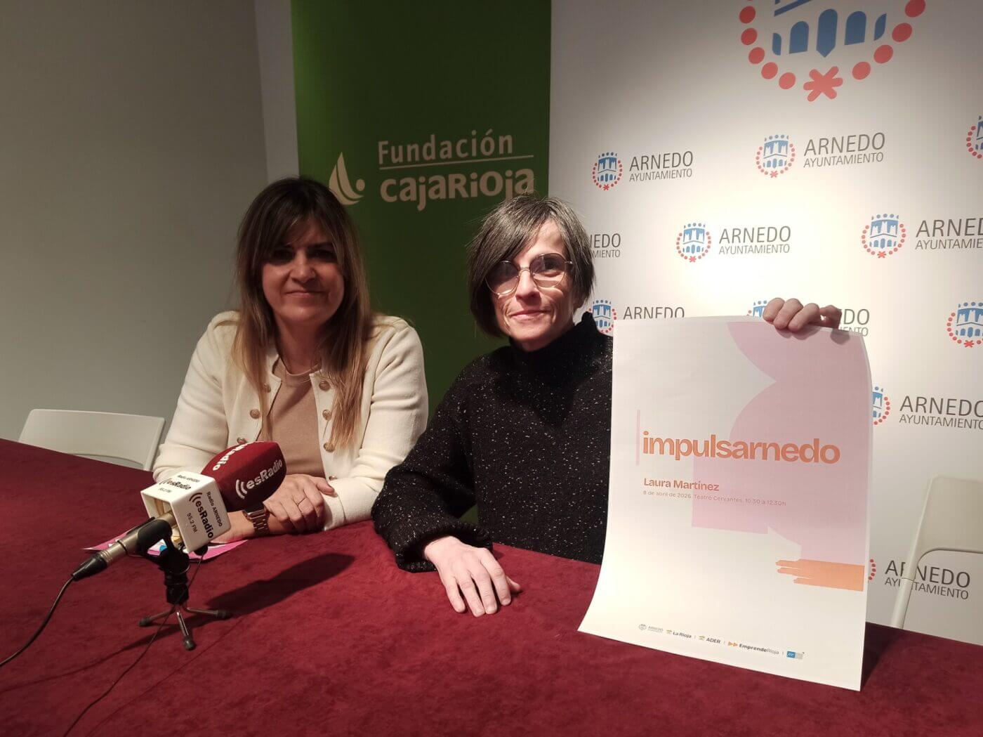 Lee más sobre el artículo La empresaria arnedana Laura Martínez ofrecerá el 8 de abril en el Teatro Cervantes una charla dentro del programa «Impulsa Arnedo»