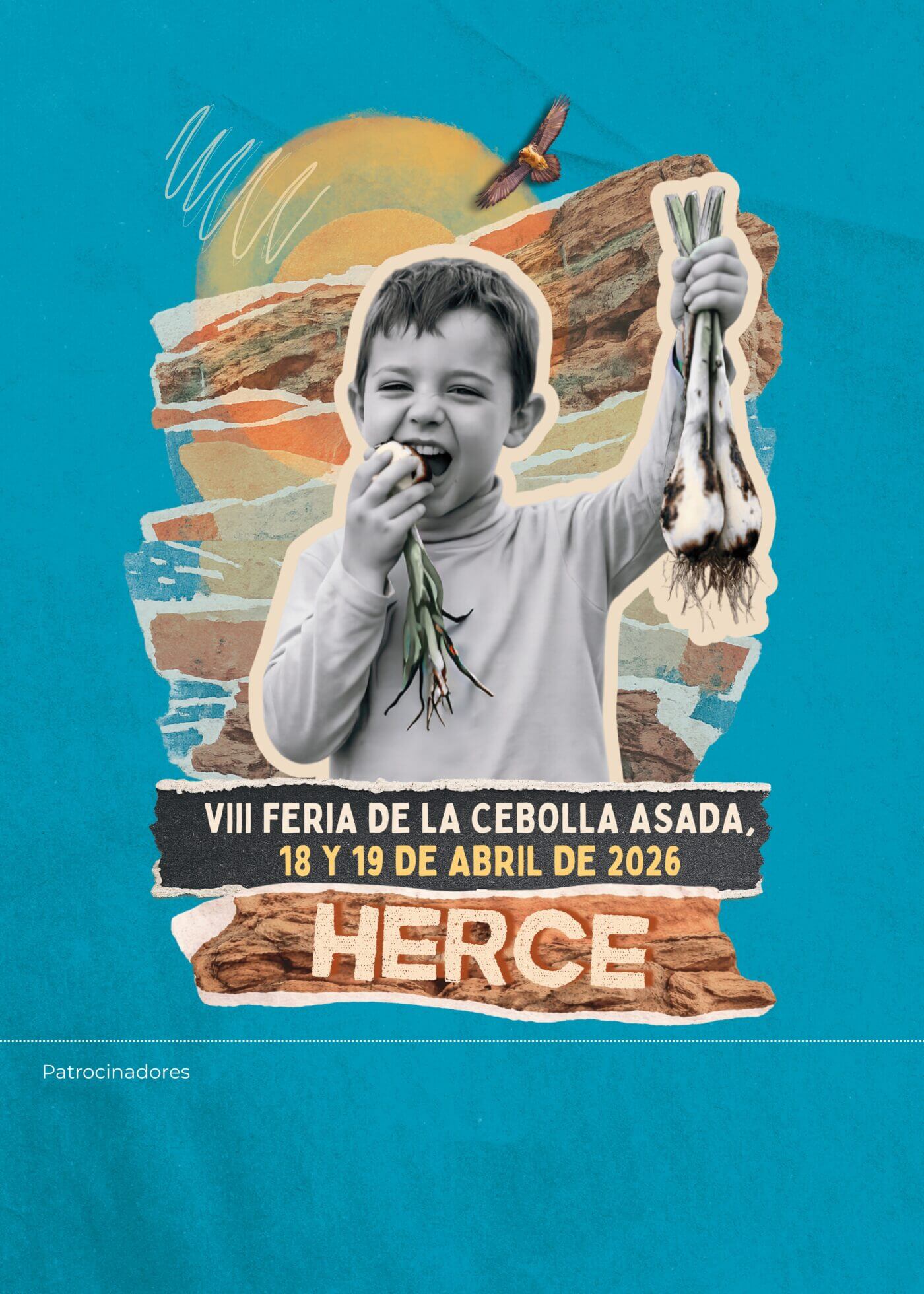 Lee más sobre el artículo Nazaret Martín, de Albelda de Iregua, gana el concurso nacional de carteles de la VIII Feria de la Cebolla Asada de Herce