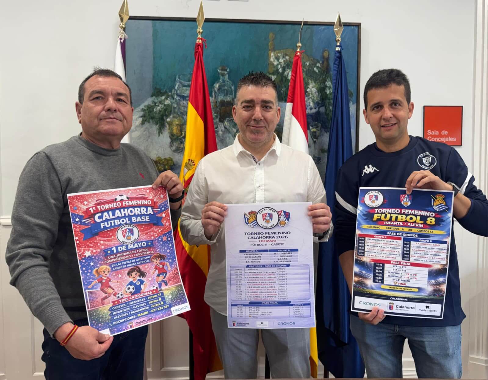 Lee más sobre el artículo El primer torneo femenino de fútbol 8 y fútbol 11 de Calahorra se celebrará el 1 de mayo con 16 equipos de La Rioja, Navarra y el País Vasco
