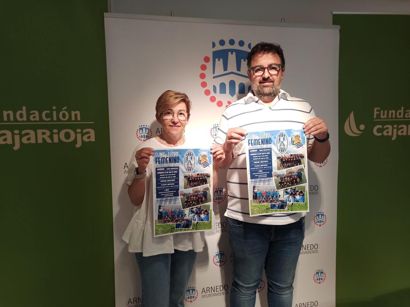 Lee más sobre el artículo La Escuela de Fútbol de Arnedo organiza el domingo 10 de mayo su «Clínic Femenino» para jugadoras nacidas entre los años 2010 y 2020