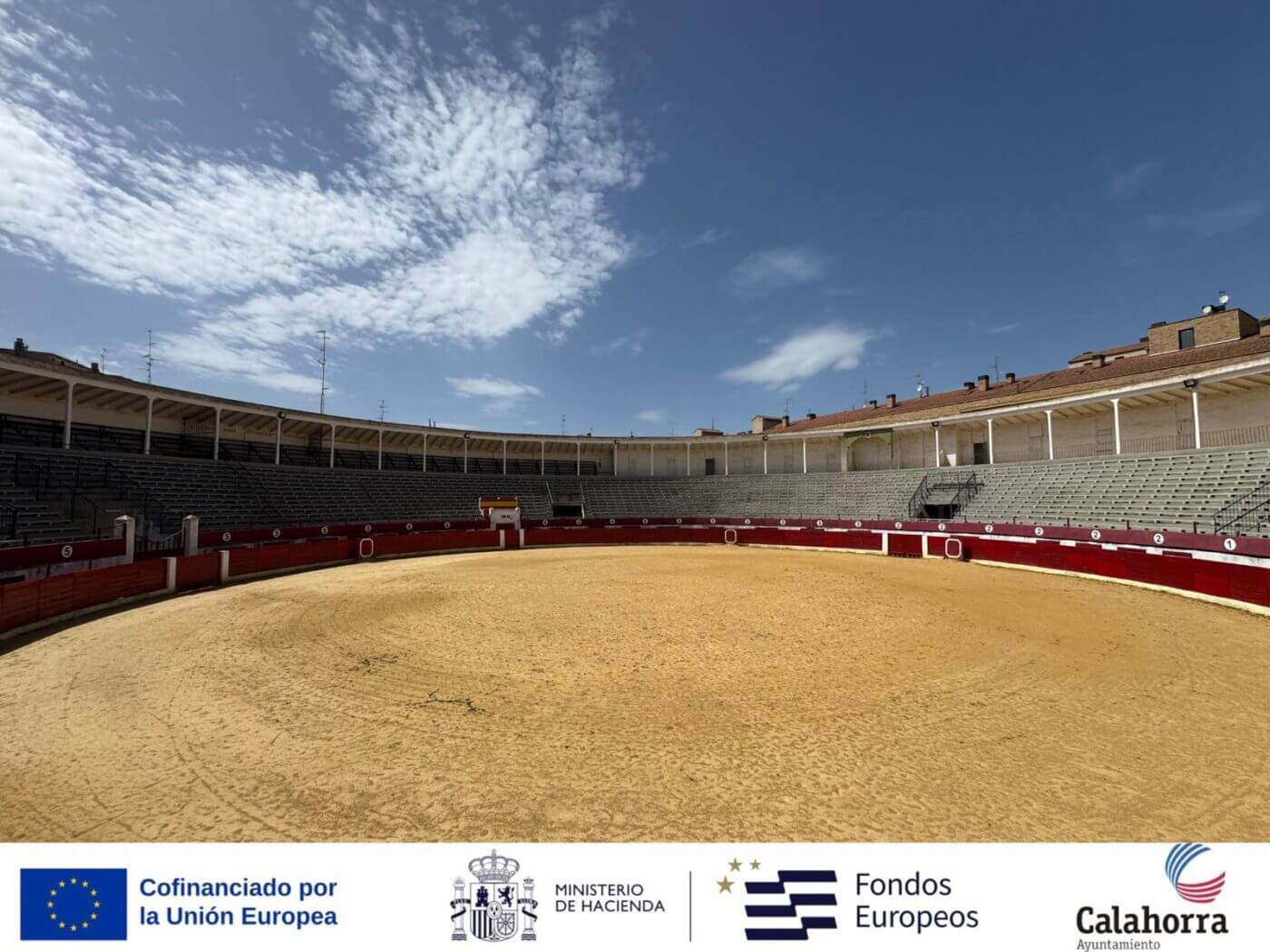Lee más sobre el artículo La empresa Excavaciones Fermín Osés convertirá la plaza de toros de Calahorra en un espacio accesible y polivalente