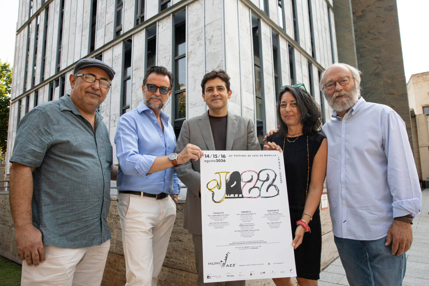 Lee más sobre el artículo El festival de jazz de Munilla, Munijazz, celebra su vigésimo segunda edición del 14 al 16 de agosto con siete conciertos gratuitos y una exposición de Reynerio Tamayo