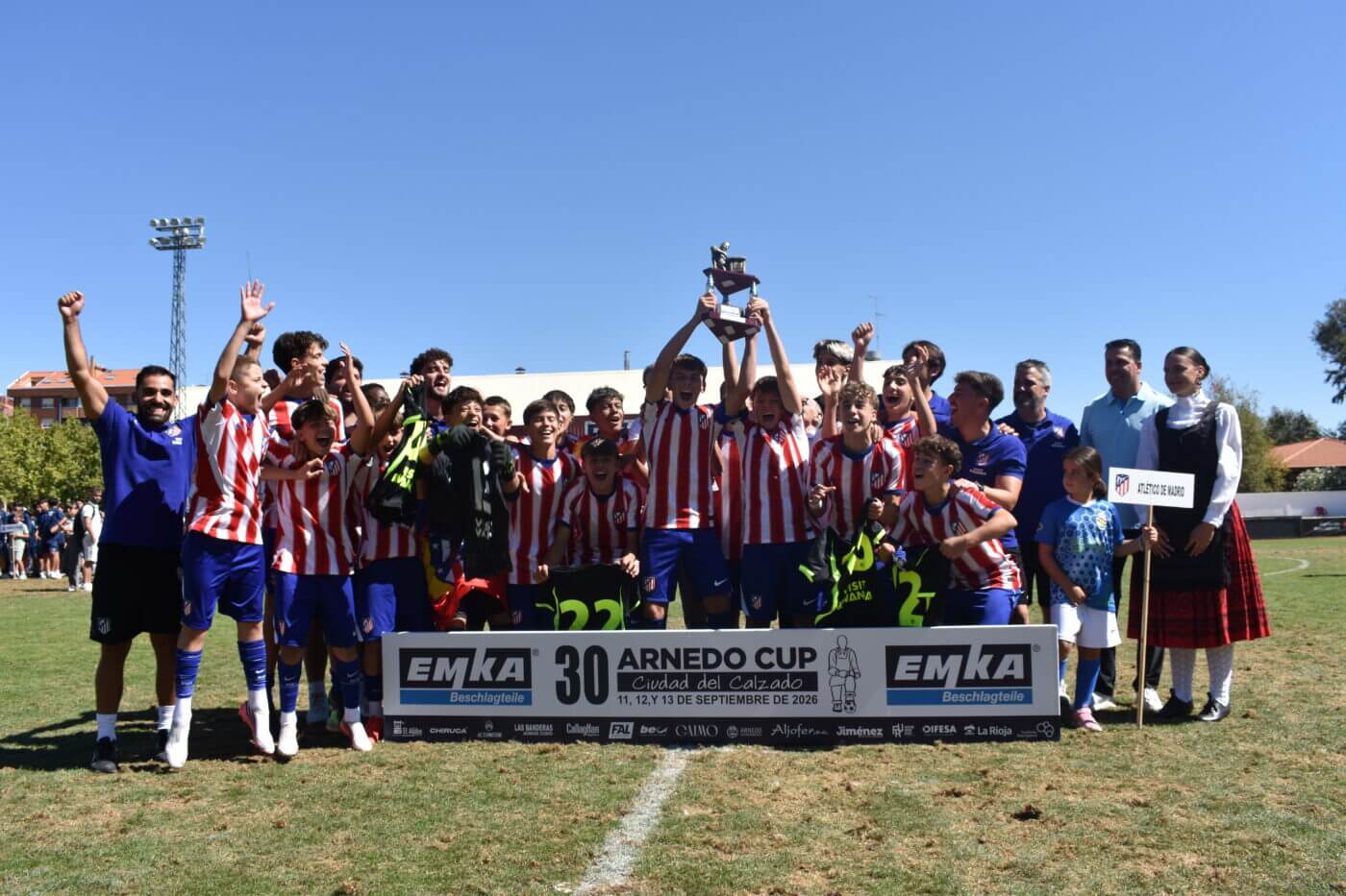 Lee más sobre el artículo El Atlético de Madrid conquista la 30 edición del Arnedo Cup tras imponerse al Real Madrid en la final