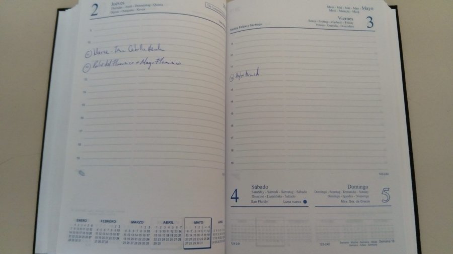 AGENDA FINDE 03 MAYO