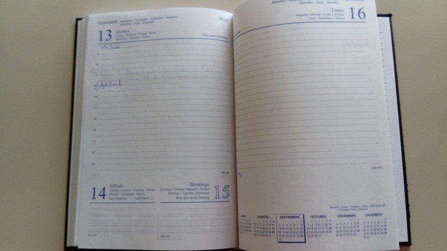 AGENDA FINDE 13 SEPTIEMBRE