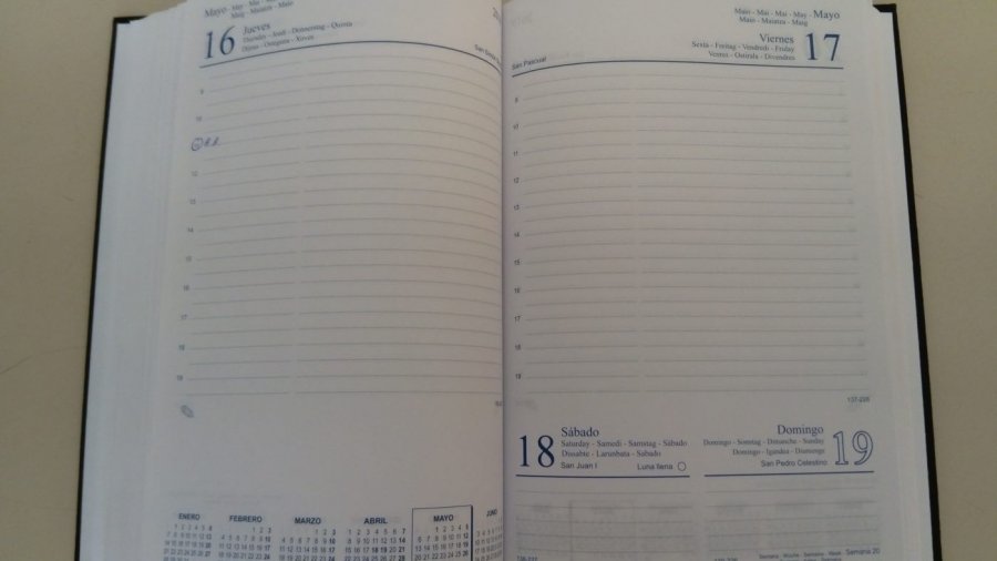 AGENDA FINDE 17 MAYO