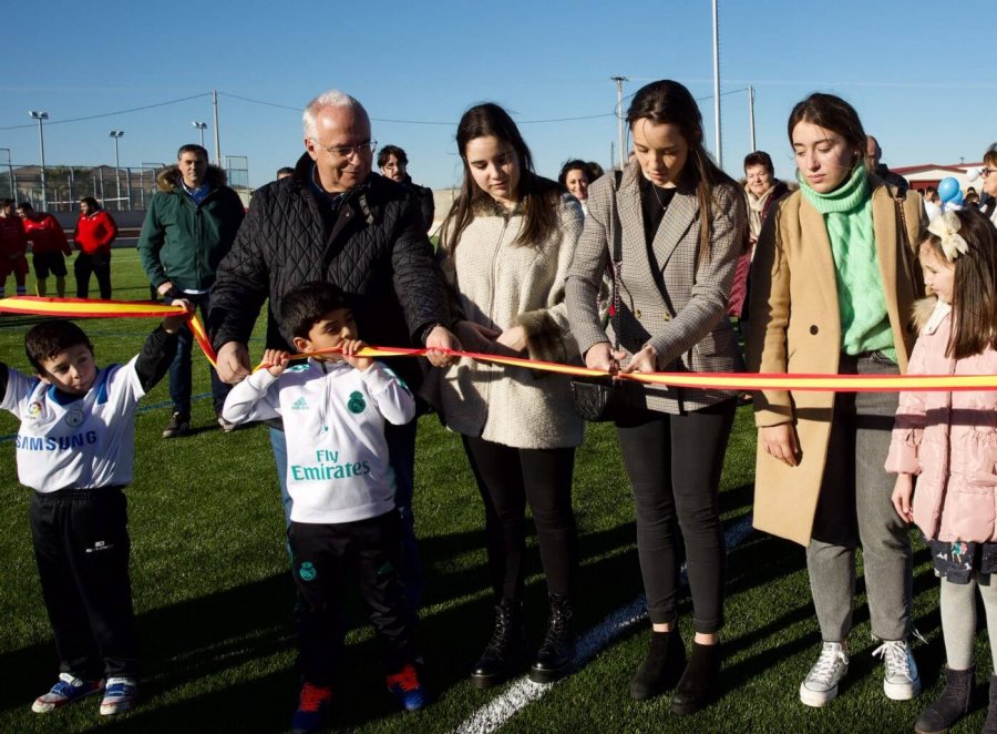 ALDEA inaug campo cesped artificial