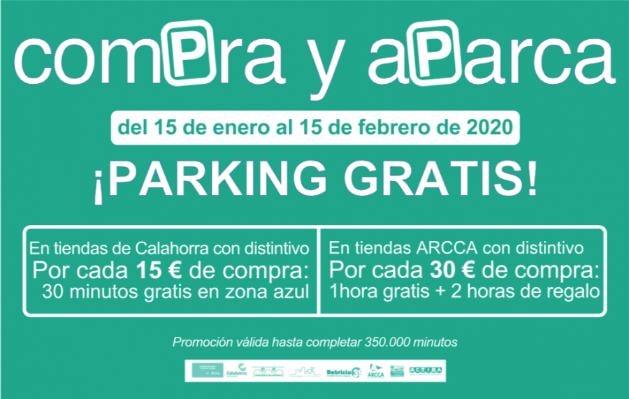 CALAHORRA cartel compra y aparca
