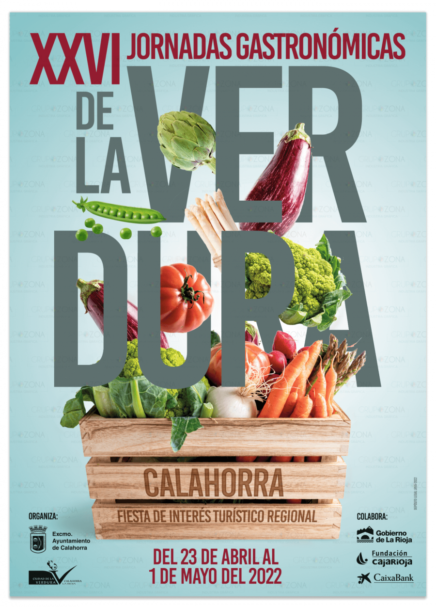 CALAHORRA cartel jornadas verdura 2022