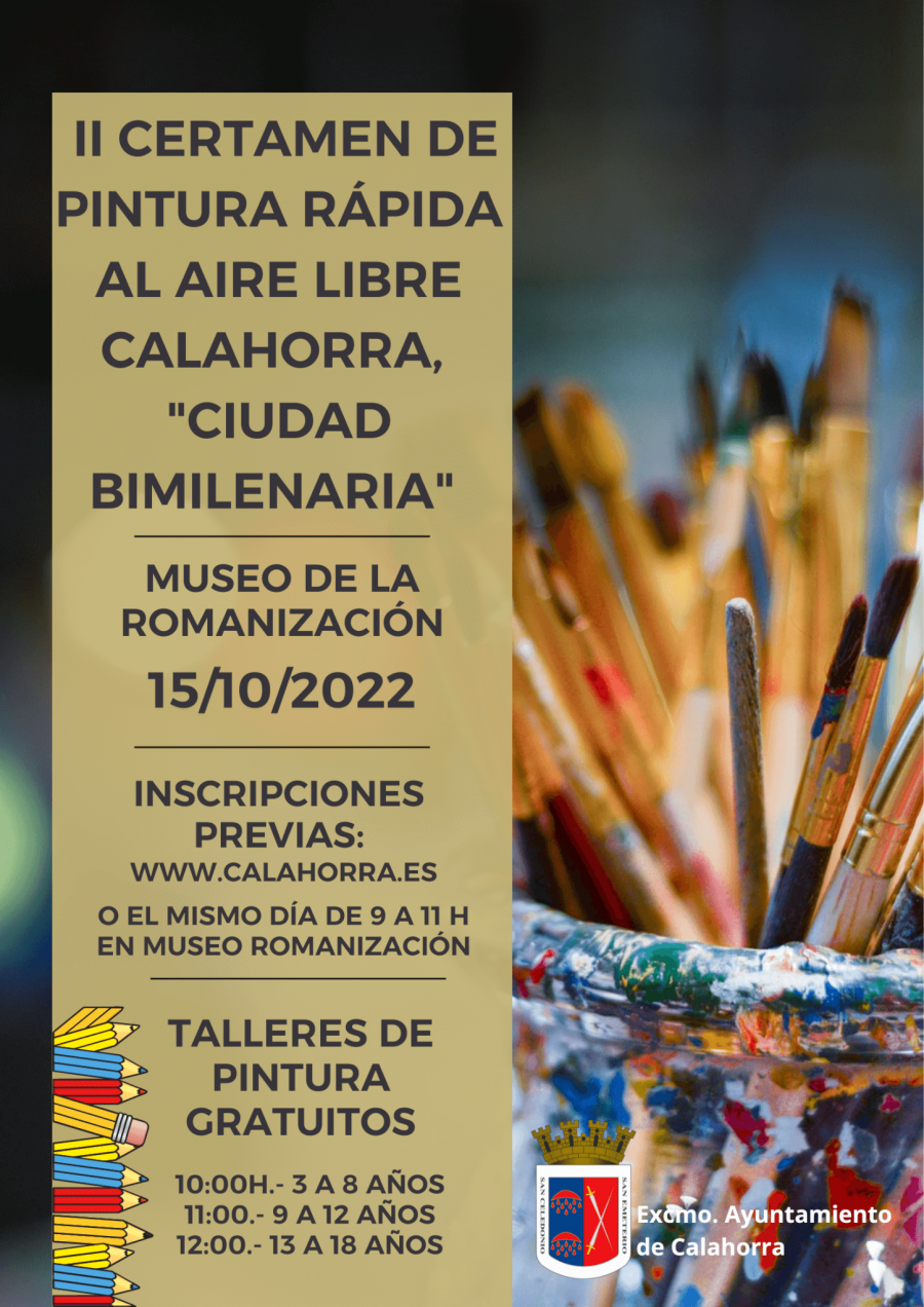 CALAHORRA certamen pintura rapida 2022 cartel