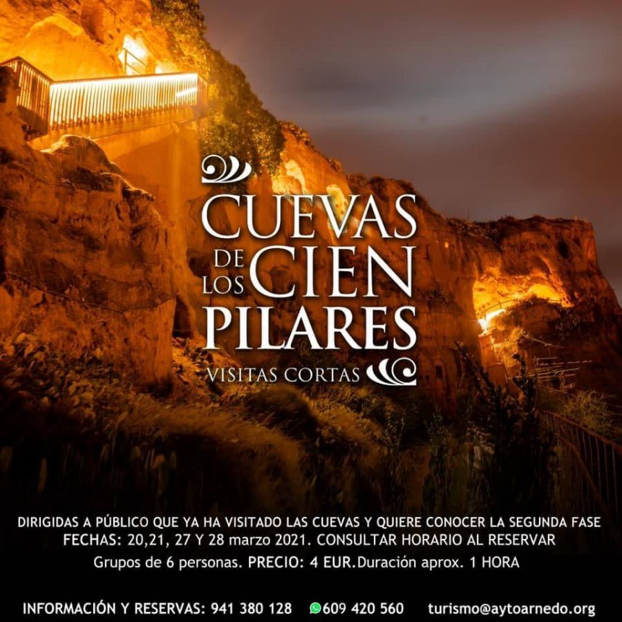 CARTEL cuevas cien pilares segunda fase