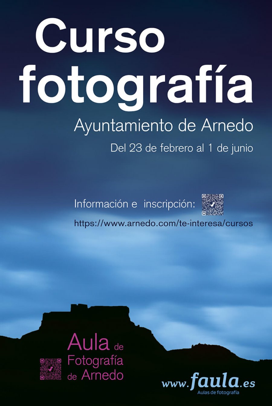 CARTEL CURSO FOTOGRAFIA ARNEDO feb 2022