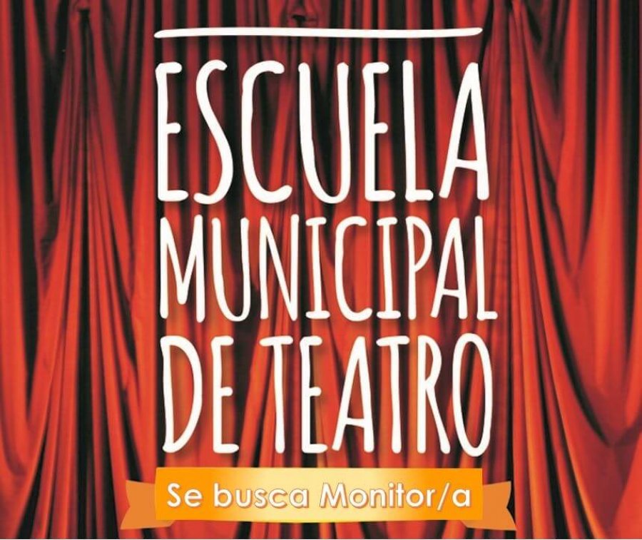CARTEL escuela teatro busca monitor
