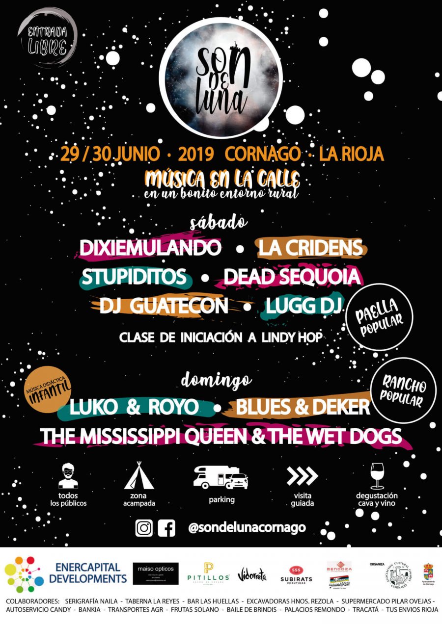 CORNAGO cartel Son de luna