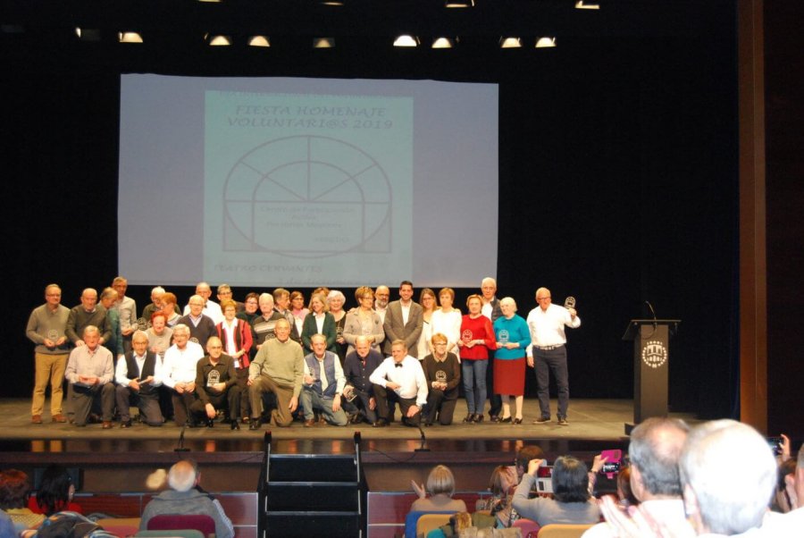 HOGAR MAYORES HOMENAJE VOLUNTARIOS