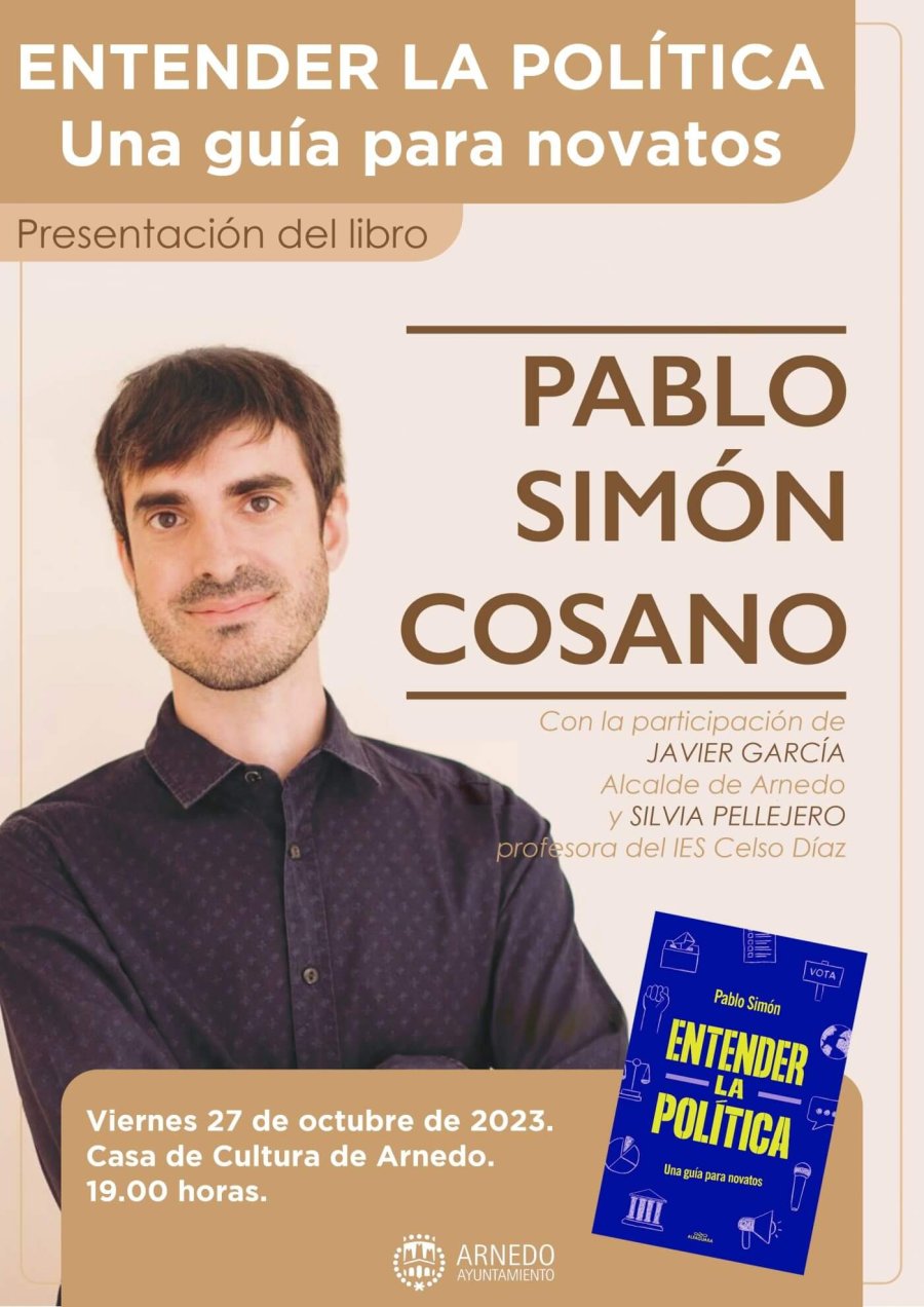 PABLO SIMON CARTEL LIBRO ENTENDER LA POLITICA