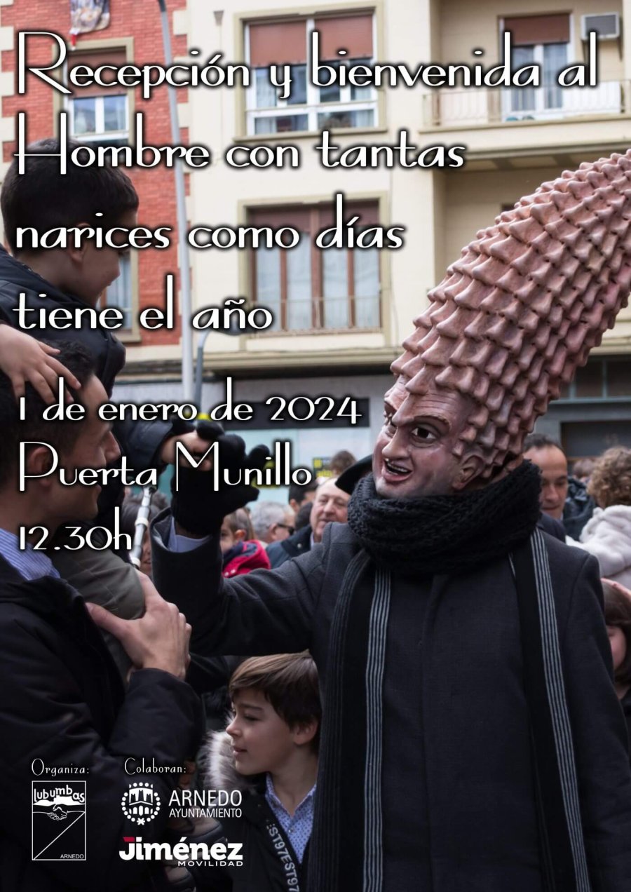 PEÑA LUBUMBAS cartel hombre narices