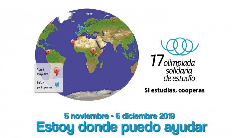 CARTEL olimpiada solidaria estudio