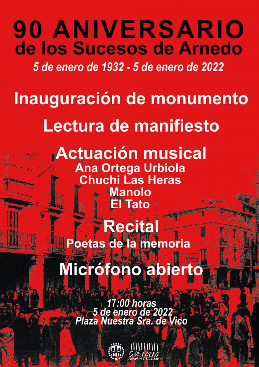 CARTEL SUCESOS ARNEDO 5 enero 2022