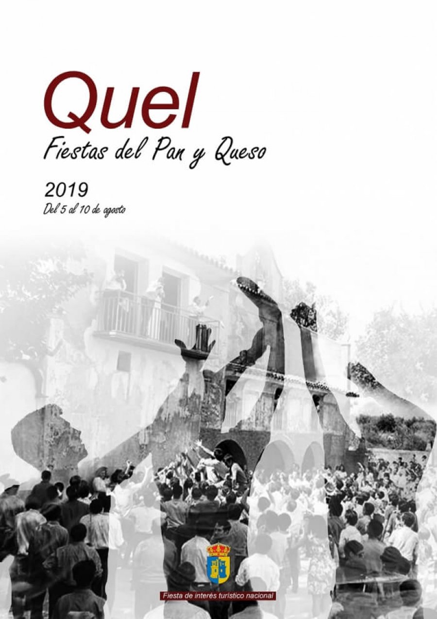 QUEL cartel fiestas pan y queso 2019