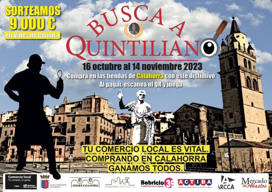 CALAHORRA Campaña Busca a Quintiliano OCT 2023