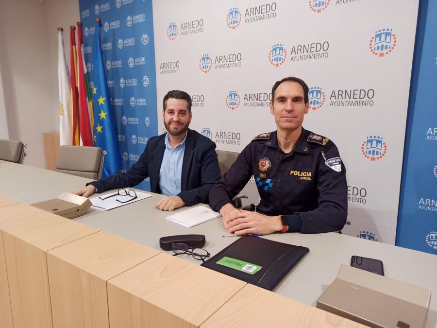 ALCALDE Y JEFE POLICIA ARNEDO 22 dic 2023