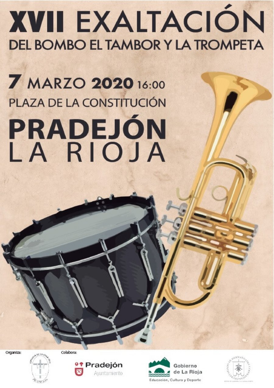 PRADEJON cartel exaltacion bandas Cofradías