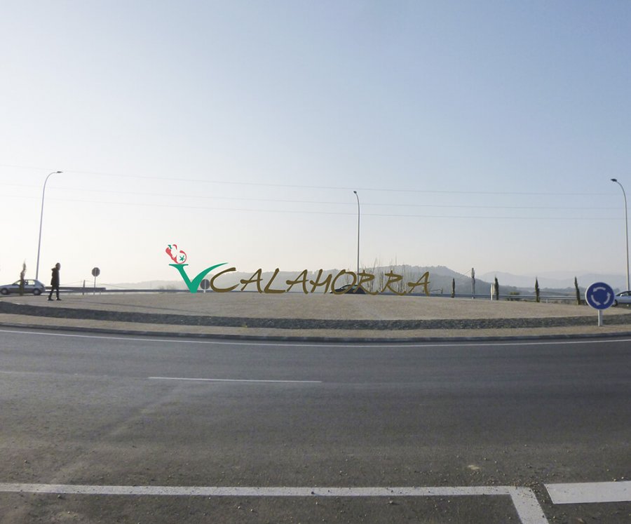CALAHORRA rotonda autopista