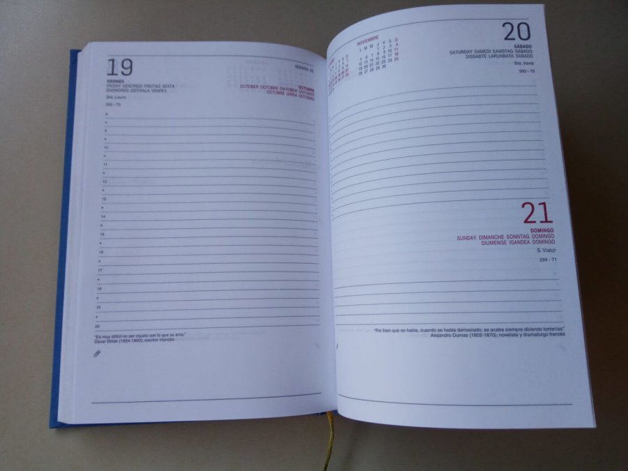 AGENDA FINDE 19 OCTUBRE