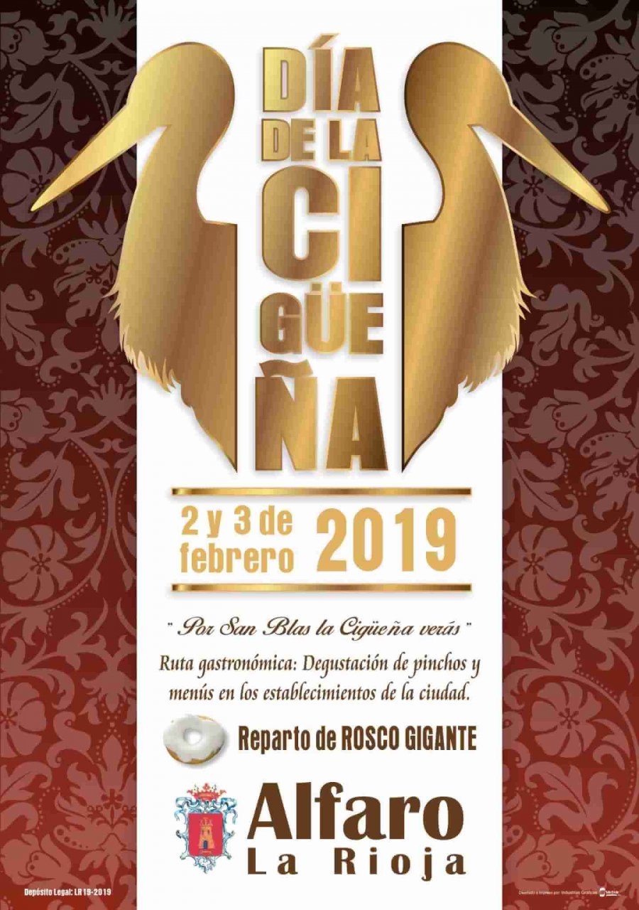 ALFARO cartel dia ciguena