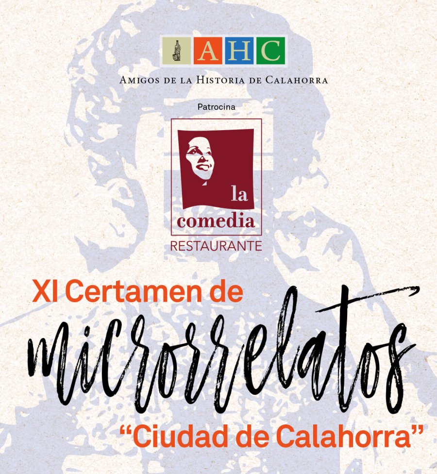 CALAHORRA Amigos Historia microrrelatos cartel