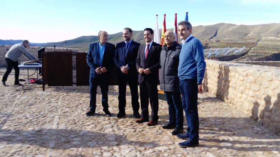CASTILLO INAUGURACION 4 ALCALDES