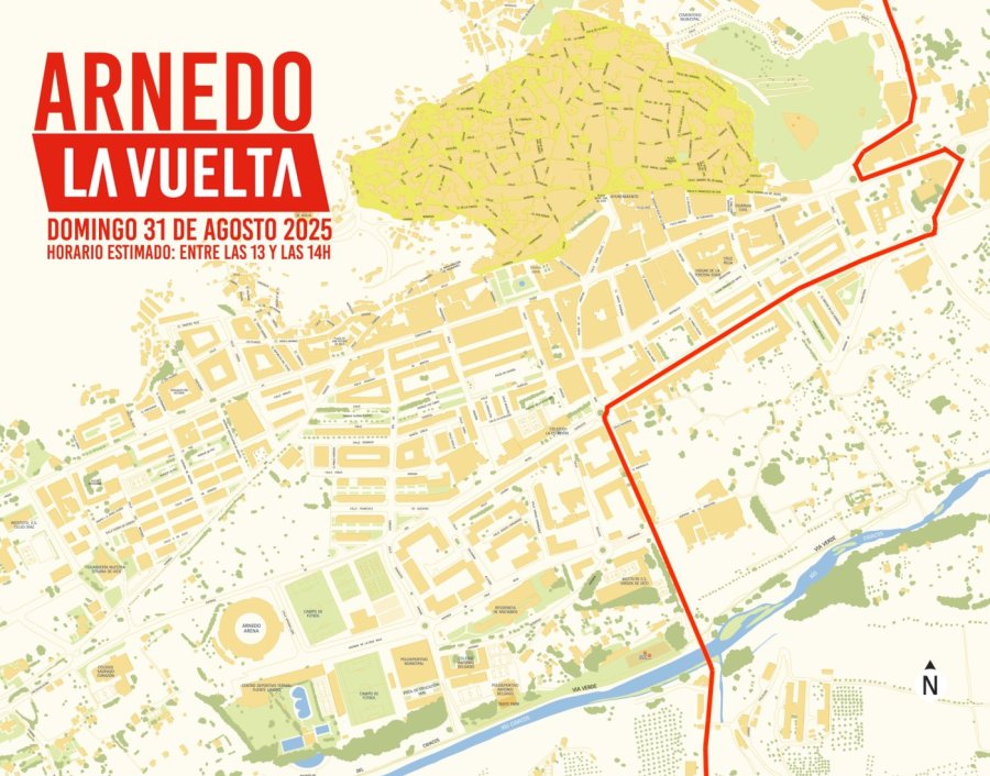 VUELTA CICLISTA A ESPAÑA POR ARNEDO plano