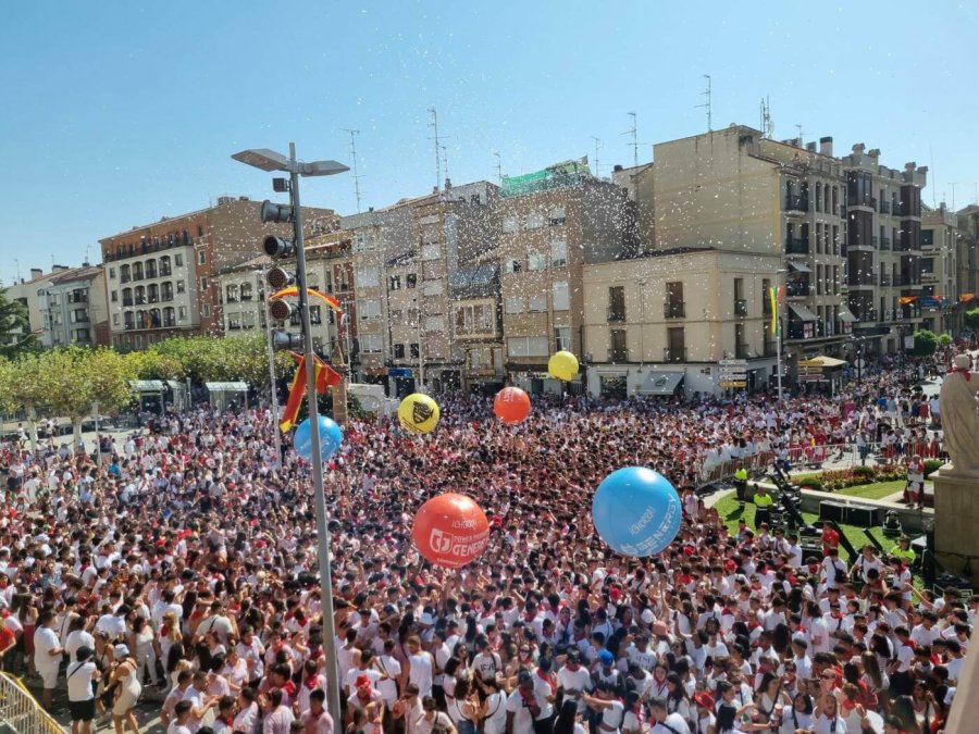 CALAHORRA chupinazo agosto 2023